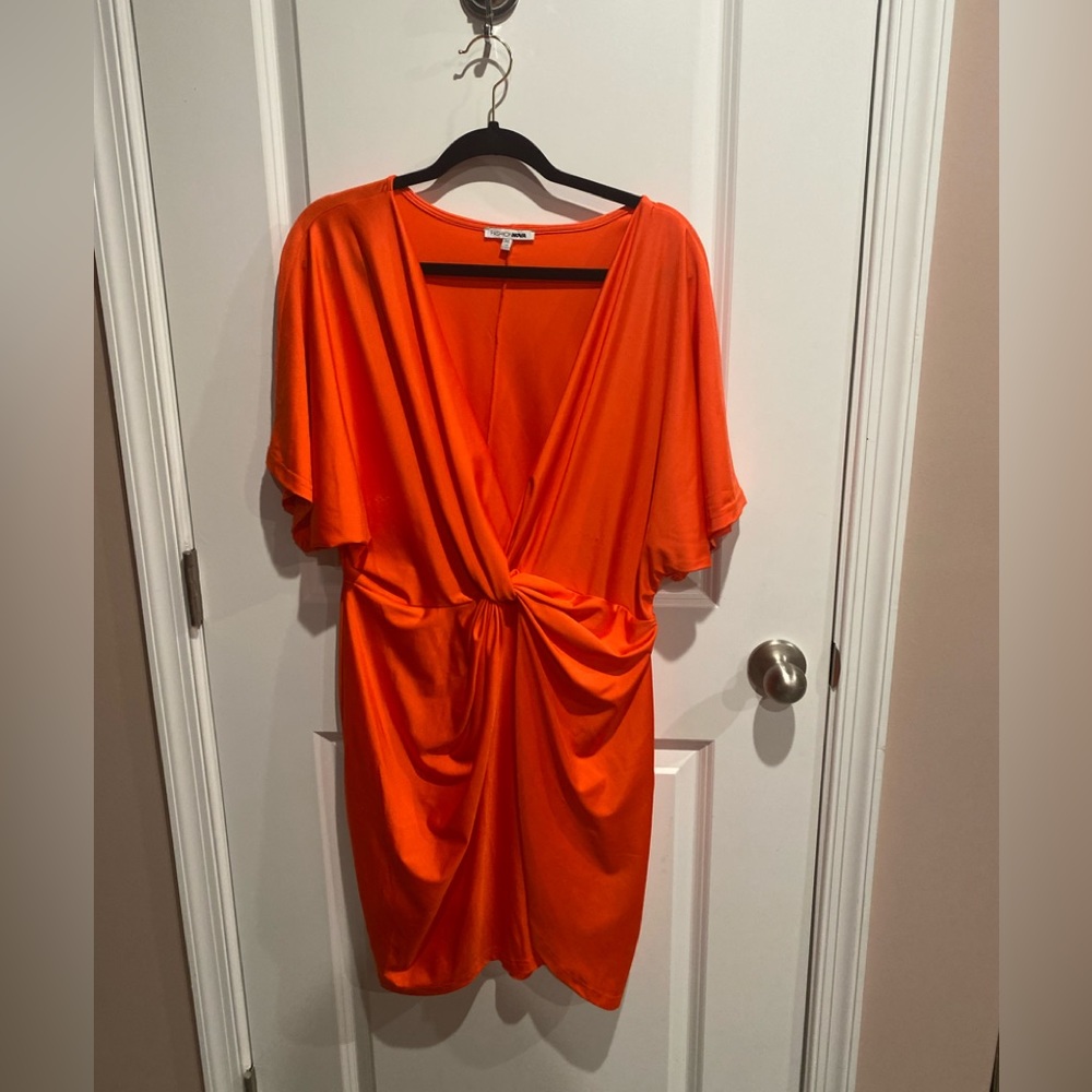 Fashion nova coral plus dress